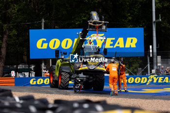 2024-06-13 - Marshalls 65 SALES Rodrigo (usa), BECHE Mathias (swi), HUFFAKER Scott (usa), Panis Racing, Oreca 07 - Gibson #65, LMP2 PRO/AM, during the Free Practice 3 of the 2024 24 Hours of Le Mans, 4th round of the 2024 FIA World Endurance Championship, on the Circuit des 24 Heures du Mans, on June 13, 2024 in Le Mans, France - 24 HEURES DU MANS 2024 - THURSDAY - FREE PRACTICE 3 - ENDURANCE - MOTORS