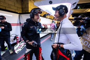 2024-06-13 - VANTHOOR Laurens (bel), Porsche Penske Motorsport, Porsche 963 #06, Hypercar, FIA WEC, portrait LOTTERER André (ger), Porsche Penske Motorsport, Porsche 963 #06, Hypercar, FIA WEC, portrait during the Hyperpole of the 2024 24 Hours of Le Mans, 4th round of the 2024 FIA World Endurance Championship, on the Circuit des 24 Heures du Mans, on June 13, 2024 in Le Mans, France - 24 HEURES DU MANS 2024 - THURSDAY - HYPERPOLE - ENDURANCE - MOTORS