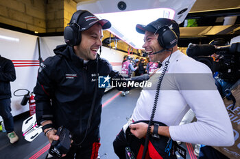 2024-06-13 - VANTHOOR Laurens (bel), Porsche Penske Motorsport, Porsche 963 #06, Hypercar, FIA WEC, portrait LOTTERER André (ger), Porsche Penske Motorsport, Porsche 963 #06, Hypercar, FIA WEC, portrait during the Hyperpole of the 2024 24 Hours of Le Mans, 4th round of the 2024 FIA World Endurance Championship, on the Circuit des 24 Heures du Mans, on June 13, 2024 in Le Mans, France - 24 HEURES DU MANS 2024 - THURSDAY - HYPERPOLE - ENDURANCE - MOTORS