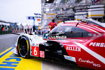 2024-06-13 - 06 ESTRE Kevin (fra), LOTTERER André (ger), VANTHOOR Laurens (bel), Porsche Penske Motorsport, Porsche 963 #06, Hypercar, FIA WEC, action during the Hyperpole of the 2024 24 Hours of Le Mans, 4th round of the 2024 FIA World Endurance Championship, on the Circuit des 24 Heures du Mans, on June 13, 2024 in Le Mans, France - 24 HEURES DU MANS 2024 - THURSDAY - HYPERPOLE - ENDURANCE - MOTORS