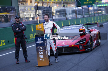 2024-06-13 - IRIBE Brendan (usa), Inception Racing, McLaren 720S LMGT3 Evo, LM GT3, portrait during the Hyperpole of the 2024 24 Hours of Le Mans, 4th round of the 2024 FIA World Endurance Championship, on the Circuit des 24 Heures du Mans, on June 13, 2024 in Le Mans, France - 24 HEURES DU MANS 2024 - THURSDAY - HYPERPOLE - ENDURANCE - MOTORS