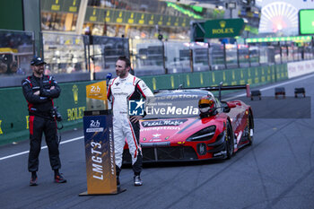 2024-06-13 - IRIBE Brendan (usa), Inception Racing, McLaren 720S LMGT3 Evo, LM GT3, portrait during the Hyperpole of the 2024 24 Hours of Le Mans, 4th round of the 2024 FIA World Endurance Championship, on the Circuit des 24 Heures du Mans, on June 13, 2024 in Le Mans, France - 24 HEURES DU MANS 2024 - THURSDAY - HYPERPOLE - ENDURANCE - MOTORS