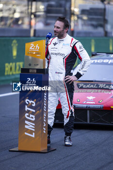 2024-06-13 - IRIBE Brendan (usa), Inception Racing, McLaren 720S LMGT3 Evo, LM GT3, portrait during the Hyperpole of the 2024 24 Hours of Le Mans, 4th round of the 2024 FIA World Endurance Championship, on the Circuit des 24 Heures du Mans, on June 13, 2024 in Le Mans, France - 24 HEURES DU MANS 2024 - THURSDAY - HYPERPOLE - ENDURANCE - MOTORS