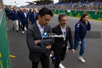 2024-06-13 - FILLON Pierre (fra), President of ACO, portrait during the Hyperpole of the 2024 24 Hours of Le Mans, 4th round of the 2024 FIA World Endurance Championship, on the Circuit des 24 Heures du Mans, on June 13, 2024 in Le Mans, France - 24 HEURES DU MANS 2024 - THURSDAY - HYPERPOLE - ENDURANCE - MOTORS