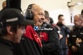 2024-06-13 - 70 IRIBE Brendan (usa), MILLROY Ollie (gar), SCHANDORFF Frederik (dnk), Inception Racing, McLaren 720S LMGT3 Evo, LM GT3, celebrating during the Hyperpole of the 2024 24 Hours of Le Mans, 4th round of the 2024 FIA World Endurance Championship, on the Circuit des 24 Heures du Mans, on June 13, 2024 in Le Mans, France - 24 HEURES DU MANS 2024 - THURSDAY - HYPERPOLE - ENDURANCE - MOTORS