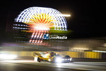 2024-06-13 - 83 KUBICA Robert (pol), SHWARTZMAN Robert (isr), YE Yifei (chn), AF Corse, Ferrari 499P #83, Hypercar, FIA WEC, action during the Free Practice 4 of the 2024 24 Hours of Le Mans, 4th round of the 2024 FIA World Endurance Championship, on the Circuit des 24 Heures du Mans, on June 13, 2024 in Le Mans, France - 24 HEURES DU MANS 2024 - THURSDAY - FREE PRACTICE 4 - ENDURANCE - MOTORS