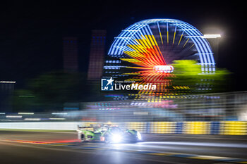 2024-06-13 - 19 GROSJEAN Romain (fra), CALDARELLI Andrea (ita), CAIROLI Matteo (ita), Lamborghini Iron Lynx, Lamborghini SC63 #19, Hypercar, action during the Free Practice 4 of the 2024 24 Hours of Le Mans, 4th round of the 2024 FIA World Endurance Championship, on the Circuit des 24 Heures du Mans, on June 13, 2024 in Le Mans, France - 24 HEURES DU MANS 2024 - THURSDAY - FREE PRACTICE 4 - ENDURANCE - MOTORS