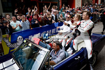 2024-06-14 - MILLROY Ollie (gar), Inception Racing, McLaren 720S LMGT3 Evo, LM GT3, portrait during the Grande Parade des Pilotes of the 2024 24 Hours of Le Mans, 4th round of the 2024 FIA World Endurance Championship, on the Circuit des 24 Heures du Mans, on June 14, 2024 in Le Mans, France - 24 HEURES DU MANS 2024 - PARADE - ENDURANCE - MOTORS