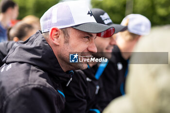 2024-06-14 - LAPIERRE Nicolas (fra), Alpine Endurance Team, Alpine A424 #36, Hypercar, FIA WEC, portrait during the Grande Parade des Pilotes of the 2024 24 Hours of Le Mans, 4th round of the 2024 FIA World Endurance Championship, on the Circuit des 24 Heures du Mans, on June 14, 2024 in Le Mans, France - 24 HEURES DU MANS 2024 - PARADE - ENDURANCE - MOTORS