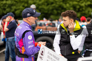 2024-06-14 - KEATING Ben (usa), United Autosports USA, Oreca 07 - Gibson #23 PRO/AM, LMP2, portrait during the Grande Parade des Pilotes of the 2024 24 Hours of Le Mans, 4th round of the 2024 FIA World Endurance Championship, on the Circuit des 24 Heures du Mans, on June 14, 2024 in Le Mans, France - 24 HEURES DU MANS 2024 - PARADE - ENDURANCE - MOTORS