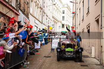 2024-06-14 - 54 FLOHR Thomas (swi), CASTELLACCI Francesco (ita), RIGON Davide (ita), Vista AF Corse, Ferrari 296 GT3 #54, LM GT3, FIA WEC, action during the Grande Parade des Pilotes of the 2024 24 Hours of Le Mans, 4th round of the 2024 FIA World Endurance Championship, on the Circuit des 24 Heures du Mans, on June 14, 2024 in Le Mans, France - 24 HEURES DU MANS 2024 - PARADE - ENDURANCE - MOTORS