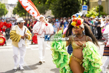 2024-06-14 - Ambiance during the Grande Parade des Pilotes of the 2024 24 Hours of Le Mans, 4th round of the 2024 FIA World Endurance Championship, on the Circuit des 24 Heures du Mans, on June 14, 2024 in Le Mans, France - 24 HEURES DU MANS 2024 - PARADE - ENDURANCE - MOTORS