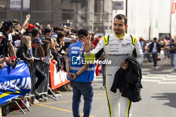 2024-06-14 - MALYKHIN Aliaksandr (kna), Manthey Purerxcing, Porsche 911 GT3 R #91, LM GT3, FIA WEC, portrait during the Grande Parade des Pilotes of the 2024 24 Hours of Le Mans, 4th round of the 2024 FIA World Endurance Championship, on the Circuit des 24 Heures du Mans, on June 14, 2024 in Le Mans, France - 24 HEURES DU MANS 2024 - PARADE - ENDURANCE - MOTORS