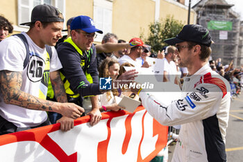 2024-06-14 - CAIROLI Matteo (ita), Lamborghini Iron Lynx, Lamborghini SC63 #19, Hypercar, portrait during the Grande Parade des Pilotes of the 2024 24 Hours of Le Mans, 4th round of the 2024 FIA World Endurance Championship, on the Circuit des 24 Heures du Mans, on June 14, 2024 in Le Mans, France - 24 HEURES DU MANS 2024 - PARADE - ENDURANCE - MOTORS