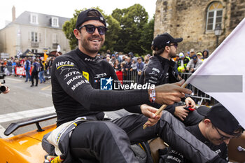 2024-06-14 - NATO Norman (fra), Hertz Team Jota, Porsche 963 #12, Hypercar, FIA WEC, portrait during the Grande Parade des Pilotes of the 2024 24 Hours of Le Mans, 4th round of the 2024 FIA World Endurance Championship, on the Circuit des 24 Heures du Mans, on June 14, 2024 in Le Mans, France - 24 HEURES DU MANS 2024 - PARADE - ENDURANCE - MOTORS