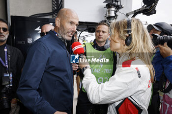 2024-06-15 - Zinedine Zidane during the pre-race of the 2024 24 Hours of Le Mans, 4th round of the 2024 FIA World Endurance Championship, on the Circuit des 24 Heures du Mans, on June 15, 2024 in Le Mans, France - 24 HEURES DU MANS 2024 - PRE-RACE - ENDURANCE - MOTORS