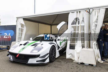 2024-06-15 - Ligier JS2 RH2 during the pre-race of the 2024 24 Hours of Le Mans, 4th round of the 2024 FIA World Endurance Championship, on the Circuit des 24 Heures du Mans, on June 15, 2024 in Le Mans, France - 24 HEURES DU MANS 2024 - PRE-RACE - ENDURANCE - MOTORS