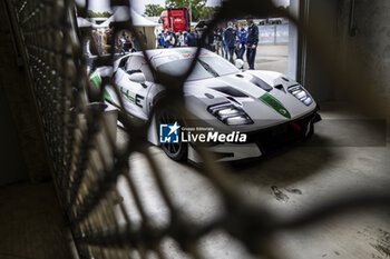 2024-06-15 - Ligier JS2 RH2, Hydrogen Parade during the pre-race of the 2024 24 Hours of Le Mans, 4th round of the 2024 FIA World Endurance Championship, on the Circuit des 24 Heures du Mans, on June 15, 2024 in Le Mans, France - 24 HEURES DU MANS 2024 - PRE-RACE - ENDURANCE - MOTORS