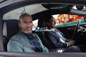 2024-06-15 - ZIDANE Zinedine (fra), Start of the 24 Hours of Le Mans 2024, portrait during the pre-race of the 2024 24 Hours of Le Mans, 4th round of the 2024 FIA World Endurance Championship, on the Circuit des 24 Heures du Mans, on June 15, 2024 in Le Mans, France - 24 HEURES DU MANS 2024 - PRE-RACE - ENDURANCE - MOTORS