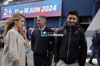 2024-06-15 - OCON Eteban, portrait during the pre-race of the 2024 24 Hours of Le Mans, 4th round of the 2024 FIA World Endurance Championship, on the Circuit des 24 Heures du Mans, on June 15, 2024 in Le Mans, France - 24 HEURES DU MANS 2024 - PRE-RACE - ENDURANCE - MOTORS