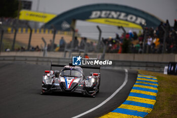 2024-06-15 - 183 PERRODO François (fra), BARNICOAT Ben (gbr), VARRONE Nicolas (arg), AF Corse, Oreca 07 - Gibson #183, LMP2 PRO/AM, action during the Warm-Up of the 2024 24 Hours of Le Mans, 4th round of the 2024 FIA World Endurance Championship, on the Circuit des 24 Heures du Mans, on June 15, 2024 in Le Mans, France - 24 HEURES DU MANS 2024 - WARM-UP - ENDURANCE - MOTORS