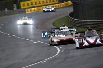 2024-06-15 - 12 STEVENS Will (gbr), ILOTT Callum (gbr), NATO Norman (fra), Hertz Team Jota, Porsche 963 #12, Hypercar, FIA WEC, action during the Warm-Up of the 2024 24 Hours of Le Mans, 4th round of the 2024 FIA World Endurance Championship, on the Circuit des 24 Heures du Mans, on June 15, 2024 in Le Mans, France - 24 HEURES DU MANS 2024 - WARM-UP - ENDURANCE - MOTORS