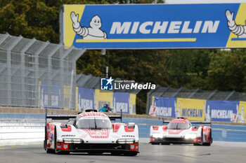 2024-06-15 - 06 ESTRE Kevin (fra), LOTTERER André (ger), VANTHOOR Laurens (bel), Porsche Penske Motorsport, Porsche 963 #06, Hypercar, FIA WEC, action, during the Warm-Up of the 2024 24 Hours of Le Mans, 4th round of the 2024 FIA World Endurance Championship, on the Circuit des 24 Heures du Mans, on June 15, 2024 in Le Mans, France - 24 HEURES DU MANS 2024 - WARM-UP - ENDURANCE - MOTORS