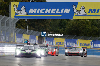 2024-06-15 - 63 BORTOLOTTI Mirko (ita), MORTARA Edoardo (ita), KVYAT Daniil, Lamborghini Iron Lynx, Lamborghini SC63 #63, Hypercar, FIA WEC, action, during the Warm-Up of the 2024 24 Hours of Le Mans, 4th round of the 2024 FIA World Endurance Championship, on the Circuit des 24 Heures du Mans, on June 15, 2024 in Le Mans, France - 24 HEURES DU MANS 2024 - WARM-UP - ENDURANCE - MOTORS