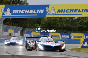 2024-06-15 - 15 VANTHOOR Dries (bel), MARCIELLO Raffaele (swi), WITTMANN Marco (ger), BMW M Team WRT, BMW Hybrid V8 #15, Hypercar, FIA WEC, action, during the Warm-Up of the 2024 24 Hours of Le Mans, 4th round of the 2024 FIA World Endurance Championship, on the Circuit des 24 Heures du Mans, on June 15, 2024 in Le Mans, France - 24 HEURES DU MANS 2024 - WARM-UP - ENDURANCE - MOTORS