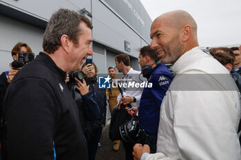 2024-06-15 - Zinedine Zidane portrait, during the Warm-Up of the 2024 24 Hours of Le Mans, 4th round of the 2024 FIA World Endurance Championship, on the Circuit des 24 Heures du Mans, on June 15, 2024 in Le Mans, France - 24 HEURES DU MANS 2024 - WARM-UP - ENDURANCE - MOTORS