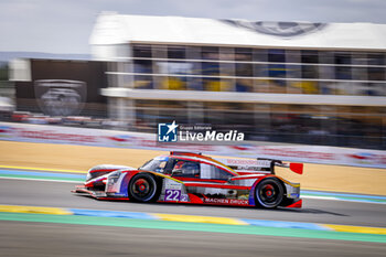 2024-06-15 - 22 KRATZ Torsten (ger), WEISS Leonard (ger), WTM by Rinaldi Racing, Duqueine M30 - D08 - Nissan, LMP3, #22, action during the Road to Le Mans 2024, 3rd round of the 2024 Michelin Le Mans Cup, on the Circuit des 24 Heures du Mans, from June 12 to 15, 2024 in Le Mans, France - AUTO - ROAD TO LE MANS 2024 - ENDURANCE - MOTORS