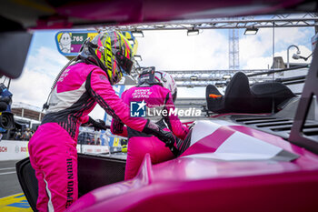 2024-06-15 - GAILLARD Karen (swi), Iron Dames, Lamborghini Huracan GT3 Evo2, GT3, #83, portrait during the Road to Le Mans 2024, 3rd round of the 2024 Michelin Le Mans Cup, on the Circuit des 24 Heures du Mans, from June 12 to 15, 2024 in Le Mans, France - AUTO - ROAD TO LE MANS 2024 - ENDURANCE - MOTORS