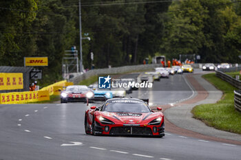 2024-06-15 - 70 IRIBE Brendan (usa), MILLROY Ollie (gar), SCHANDORFF Frederik (dnk), Inception Racing, McLaren 720S LMGT3 Evo, LM GT3, action during the 2024 24 Hours of Le Mans, 4th round of the 2024 FIA World Endurance Championship, on the Circuit des 24 Heures du Mans, from June 15 to 16, 2024 in Le Mans, France - 24 HEURES DU MANS 2024 - RACE - ENDURANCE - MOTORS