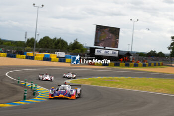 2024-06-15 - 23 KEATING Ben (usa), ALBUQUERQUE Filipe (prt), HANLEY Ben (gbr), United Autosports USA, Oreca 07 - Gibson #23 PRO/AM, LMP2, action during the 2024 24 Hours of Le Mans, 4th round of the 2024 FIA World Endurance Championship, on the Circuit des 24 Heures du Mans, from June 15 to 16, 2024 in Le Mans, France - 24 HEURES DU MANS 2024 - RACE - ENDURANCE - MOTORS