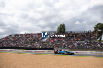 2024-06-15 - 36 VAXIVIERE Matthieu (fra), SCHUMACHER Mick (ger), LAPIERRE Nicolas (fra), Alpine Endurance Team, Alpine A424 #36, Hypercar, FIA WEC, action during the 2024 24 Hours of Le Mans, 4th round of the 2024 FIA World Endurance Championship, on the Circuit des 24 Heures du Mans, from June 15 to 16, 2024 in Le Mans, France - 24 HEURES DU MANS 2024 - RACE - ENDURANCE - MOTORS