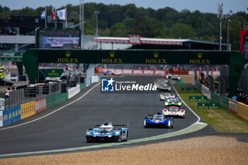 2024-06-15 - 35 MILESI Charles (fra), HABSBURG-Lothringen Ferdinand (aut), CHATIN Paul-Loup (fra), Alpine Endurance Team #35, Alpine A424, Hypercar, FIA WEC, action during the 2024 24 Hours of Le Mans, 4th round of the 2024 FIA World Endurance Championship, on the Circuit des 24 Heures du Mans, from June 15 to 16, 2024 in Le Mans, France - 24 HEURES DU MANS 2024 - RACE - ENDURANCE - MOTORS