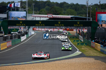 2024-06-15 - 05 CAMPBELL Matt (aus), CHRISTENSEN Michael (dnk), MAKOWIECKI Frédéric (fra), Porsche Penske Motorsport, Porsche 963 #05, Hypercar, FIA WEC, action during the 2024 24 Hours of Le Mans, 4th round of the 2024 FIA World Endurance Championship, on the Circuit des 24 Heures du Mans, from June 15 to 16, 2024 in Le Mans, France - 24 HEURES DU MANS 2024 - RACE - ENDURANCE - MOTORS