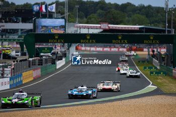 2024-06-15 - 36 VAXIVIERE Matthieu (fra), SCHUMACHER Mick (ger), LAPIERRE Nicolas (fra), Alpine Endurance Team, Alpine A424 #36, Hypercar, FIA WEC, action during the 2024 24 Hours of Le Mans, 4th round of the 2024 FIA World Endurance Championship, on the Circuit des 24 Heures du Mans, from June 15 to 16, 2024 in Le Mans, France - 24 HEURES DU MANS 2024 - RACE - ENDURANCE - MOTORS