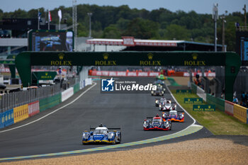 2024-06-15 - 28 LAFARGUE Paul (fra), VAN UITERT Job (nld), DE GERUS Reshad (fra), Idec Sport, Oreca 07 - Gibson #28, LMP2, action during the 2024 24 Hours of Le Mans, 4th round of the 2024 FIA World Endurance Championship, on the Circuit des 24 Heures du Mans, from June 15 to 16, 2024 in Le Mans, France - 24 HEURES DU MANS 2024 - RACE - ENDURANCE - MOTORS