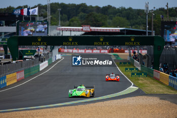 2024-06-15 - 34 SMIECHOWSKI Jakub (pol), LOMKO Vladislav (grd), NOVALAK Clément (fra), Inter Europol Competition, Oreca 07 - Gibson #34, LMP2, action during the 2024 24 Hours of Le Mans, 4th round of the 2024 FIA World Endurance Championship, on the Circuit des 24 Heures du Mans, from June 15 to 16, 2024 in Le Mans, France - 24 HEURES DU MANS 2024 - RACE - ENDURANCE - MOTORS