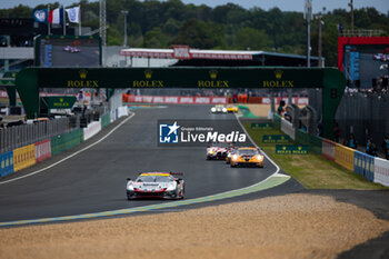 2024-06-15 - 55 HERIAU François (fra), MANN Simon (usa), ROVERA Alessio (ita), Vista AF Corse, Ferrari 296 GT3 #55, LM GT3, FIA WEC, action during the 2024 24 Hours of Le Mans, 4th round of the 2024 FIA World Endurance Championship, on the Circuit des 24 Heures du Mans, from June 15 to 16, 2024 in Le Mans, France - 24 HEURES DU MANS 2024 - RACE - ENDURANCE - MOTORS