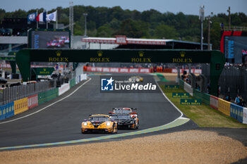 2024-06-15 - 91 LIETZ Richard (aut), SCHURING Morris (nld), SHAHIN Yasser (aus), Manthey EMA, Porsche 911 GT3 R #91, LM GT3, FIA WEC, action during the 2024 24 Hours of Le Mans, 4th round of the 2024 FIA World Endurance Championship, on the Circuit des 24 Heures du Mans, from June 15 to 16, 2024 in Le Mans, France - 24 HEURES DU MANS 2024 - RACE - ENDURANCE - MOTORS