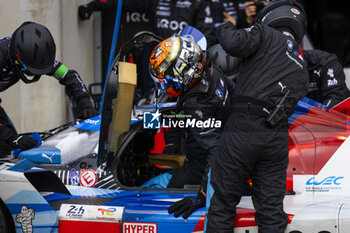 2024-06-15 - MARCIELLO Raffaele (swi), BMW M Team WRT, BMW Hybrid V8 #15, Hypercar, FIA WEC, portrait during the 2024 24 Hours of Le Mans, 4th round of the 2024 FIA World Endurance Championship, on the Circuit des 24 Heures du Mans, from June 15 to 16, 2024 in Le Mans, France - 24 HEURES DU MANS 2024 - RACE - ENDURANCE - MOTORS