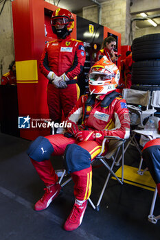 2024-06-15 - FUOCO Antonio (ita), Ferrari AF Corse, Ferrari 499P #50, Hypercar, FIA WEC, portrait during the 2024 24 Hours of Le Mans, 4th round of the 2024 FIA World Endurance Championship, on the Circuit des 24 Heures du Mans, from June 15 to 16, 2024 in Le Mans, France - 24 HEURES DU MANS 2024 - RACE - ENDURANCE - MOTORS