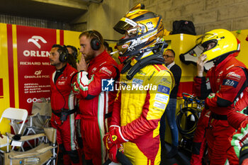 2024-06-15 - SHWARTZMAN Robert (isr), AF Corse, Ferrari 499P #83, Hypercar, FIA WEC, portrait during the 2024 24 Hours of Le Mans, 4th round of the 2024 FIA World Endurance Championship, on the Circuit des 24 Heures du Mans, from June 15 to 16, 2024 in Le Mans, France - 24 HEURES DU MANS 2024 - RACE - ENDURANCE - MOTORS