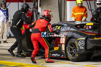 2024-06-15 - YOLUC Salih (tur), JMW Motorsport, Ferrari 296 LMGT3 #66, LM GT3, portrait during the 2024 24 Hours of Le Mans, 4th round of the 2024 FIA World Endurance Championship, on the Circuit des 24 Heures du Mans, from June 15 to 16, 2024 in Le Mans, France - 24 HEURES DU MANS 2024 - RACE - ENDURANCE - MOTORS