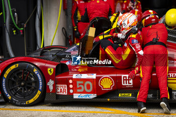 2024-06-15 - FUOCO Antonio (ita), Ferrari AF Corse, Ferrari 499P #50, Hypercar, FIA WEC, portrait during the 2024 24 Hours of Le Mans, 4th round of the 2024 FIA World Endurance Championship, on the Circuit des 24 Heures du Mans, from June 15 to 16, 2024 in Le Mans, France - 24 HEURES DU MANS 2024 - RACE - ENDURANCE - MOTORS