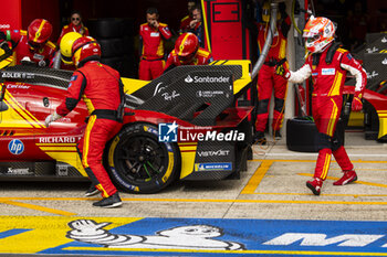 2024-06-15 - FUOCO Antonio (ita), Ferrari AF Corse, Ferrari 499P #50, Hypercar, FIA WEC, portrait during the 2024 24 Hours of Le Mans, 4th round of the 2024 FIA World Endurance Championship, on the Circuit des 24 Heures du Mans, from June 15 to 16, 2024 in Le Mans, France - 24 HEURES DU MANS 2024 - RACE - ENDURANCE - MOTORS