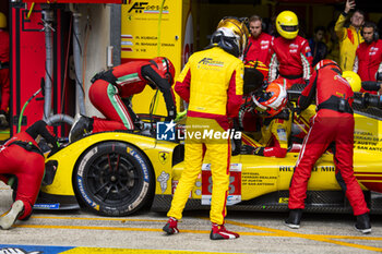 2024-06-15 - SHWARTZMAN Robert (isr), AF Corse, Ferrari 499P #83, Hypercar, FIA WEC, portrait during the 2024 24 Hours of Le Mans, 4th round of the 2024 FIA World Endurance Championship, on the Circuit des 24 Heures du Mans, from June 15 to 16, 2024 in Le Mans, France - 24 HEURES DU MANS 2024 - RACE - ENDURANCE - MOTORS