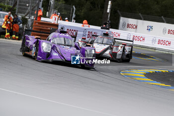 2024-06-15 - 14 HYETT PJ (usa), DELETRAZ Louis (swi), QUINN Alex (gbr), AO by TF, Oreca 07 - Gibson #14, LMP2 PRO/AM, action during the 2024 24 Hours of Le Mans, 4th round of the 2024 FIA World Endurance Championship, on the Circuit des 24 Heures du Mans, from June 15 to 16, 2024 in Le Mans, France - 24 HEURES DU MANS 2024 - RACE - ENDURANCE - MOTORS